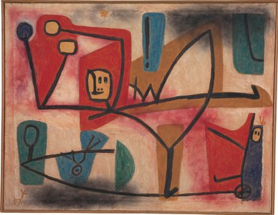 Üebermut Exubérance, 1939 - Paul Klee
