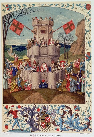 Forteresse de la foi défendue par le Pape et la hiérarchie ecclésiastique - Paul Lacroix