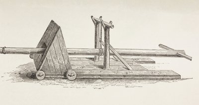 Bélier médiéval. - Paul Lacroix