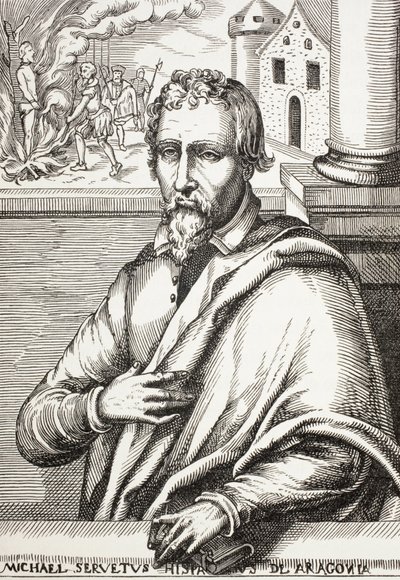 Michael Servetus, également connu sous le nom de Miguel Servet ou Miguel Serveto - Paul Lacroix
