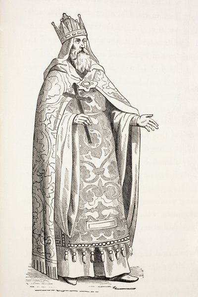 Prester John, également connu sous le nom de Presbyter Johannes. - Paul Lacroix