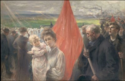 Une grève à Saint-Ouen - Paul Louis Delance