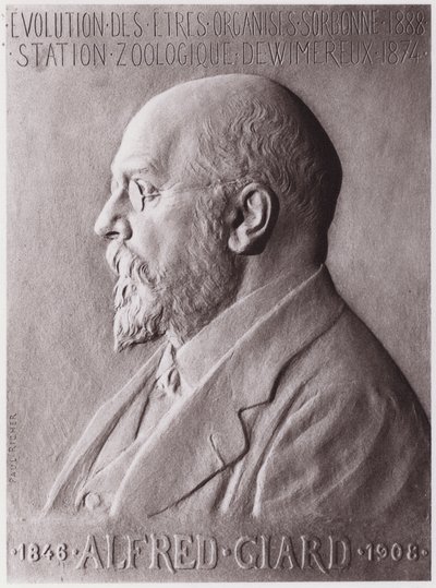 Alfred Giard (1846-1908), zoologiste, portrait - Paul Marie Louis Pierre Richer