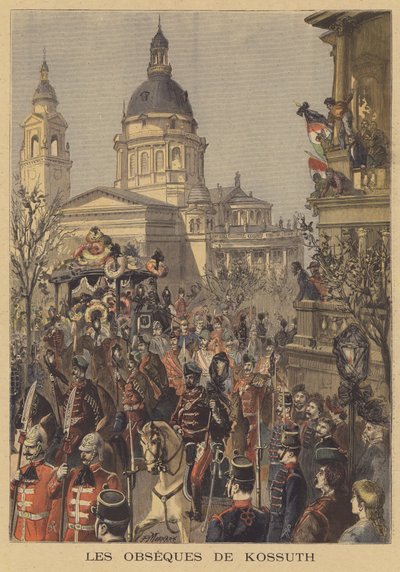Funérailles de Lajos Kossuth - Paul Merwart