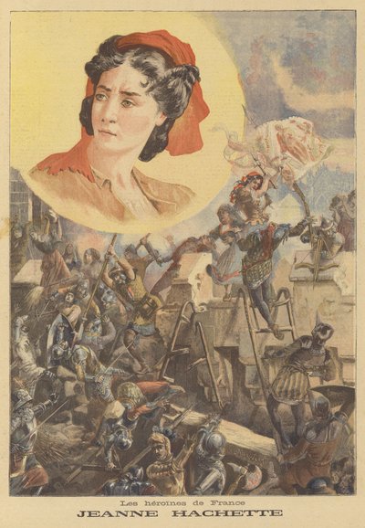 Jeanne Hachette au siège de Beauvais - Paul Merwart