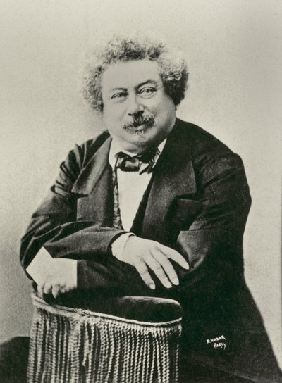 Portrait de Alexandre Dumas Père (photo) - Paul Nadar