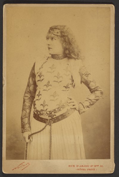 Sarah Bernhardt als Lady Macbeth - Paul Nadar