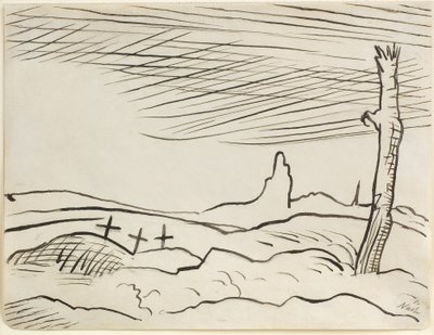 Champ de bataille - Paul Nash