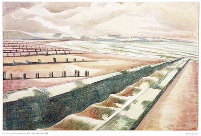 Canal et brise-lames - Paul Nash