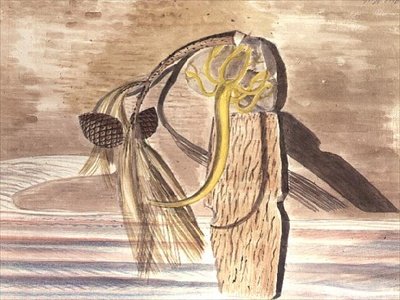 Objets sur le sable - Paul Nash