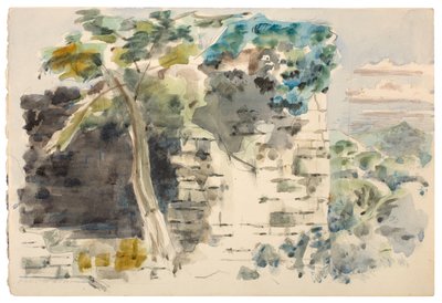 Ruine dans la forêt de Dean - Paul Nash