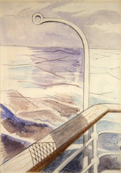 Balustrade de navire - Paul Nash