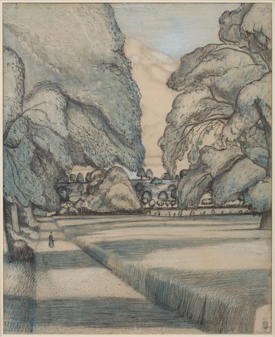 Le chemin des paons - Paul Nash