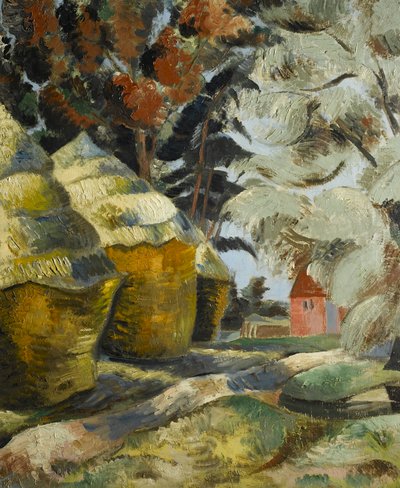 La cour de la ferme, vers 1925 - Paul Nash