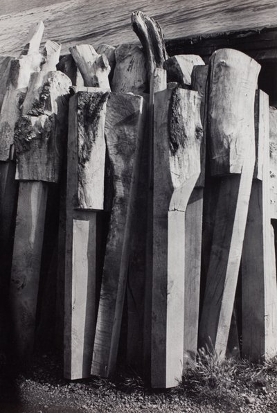 Totems", ancien chantier naval, port de Rye - Paul Nash