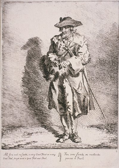 Vendeur de silex et d