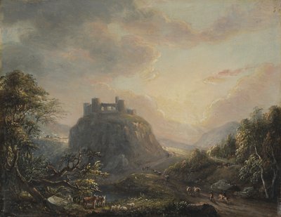 Paysage avec château - Paul Sandby