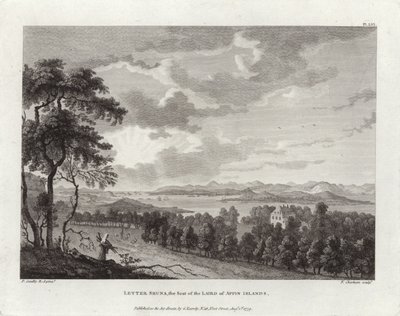 Lettre Shuna, le siège du Laird des îles d