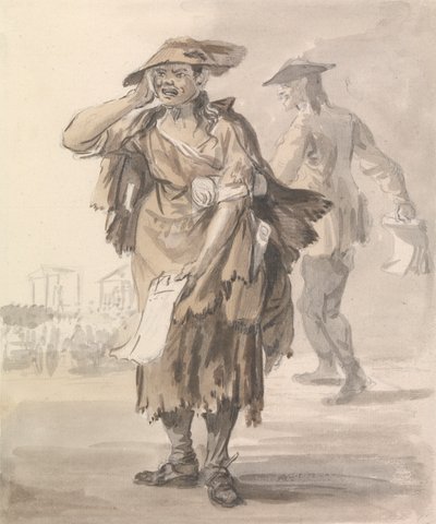 Les cris de Londres : Dernier discours et confession avant la mort - Paul Sandby