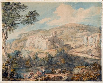 Paysage fluvial - Paul Sandby