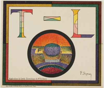 Cercle chromatique - Paul Signac