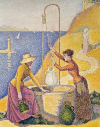 Femmes au puits (Opus 238) - Paul Signac