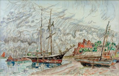P. Signac / Marine à Loquivy - Paul Signac