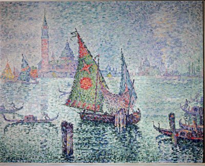 Le voile vert, Venise - Paul Signac