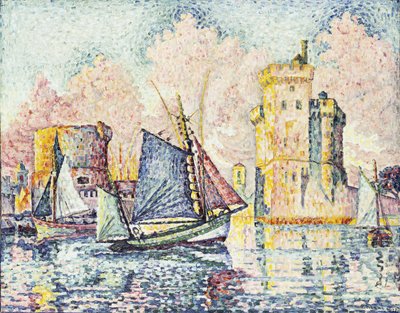 Le Thonier Entrant dans le Port de La Rochelle, Couchant, 1927 - Paul Signac