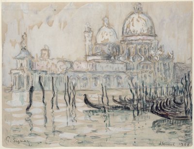 Venise ou, Les Gondoles, 1908 - Paul Signac