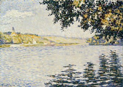 Vue de la Seine à Herblay - Paul Signac