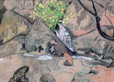 Paysage avec un oiseau et un crapaud, vers 1883-1927 - Paul Sérusier