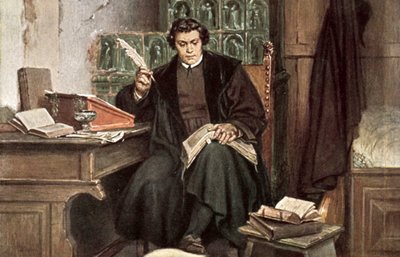Martin Luther, mai 1521 à mars 1522 - Friedrich Paul Thumann