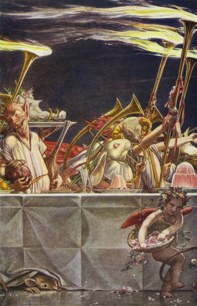 La Tempête de William Shakespeare, Acte III, Scène 3 - Paul Vincent Woodroffe