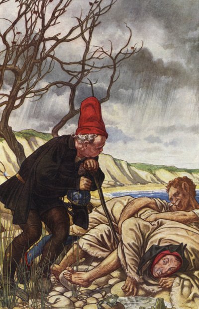 La Tempête de William Shakespeare, Acte II, Scène 2 - Paul Vincent Woodroffe