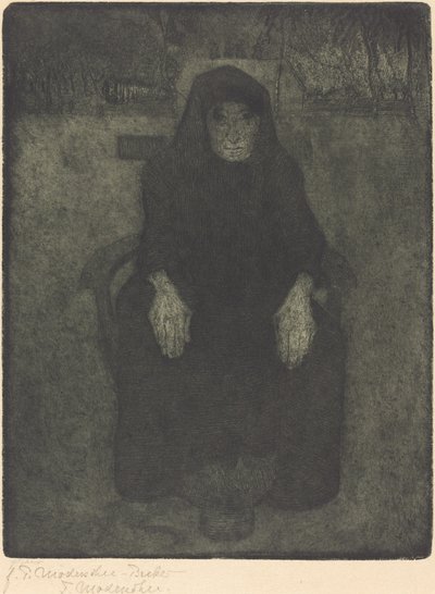 Vieille femme - Paula Modersohn Becker