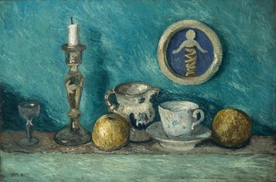 Nature morte avec le putto della Robbia - Paula Modersohn Becker