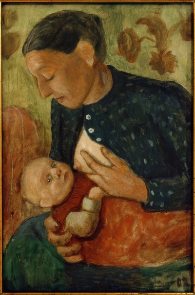 Mère allaitante - Paula Modersohn Becker