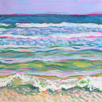 Vagues colorées - Pauline Wegman | Key and Sea Creative