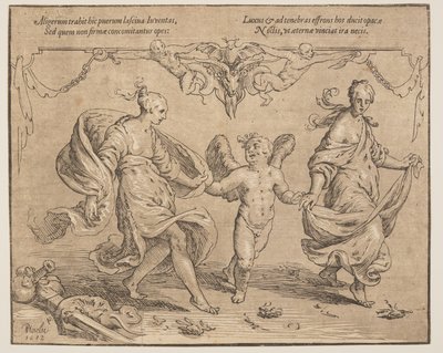 Cupidon de la jeunesse et du luxe - Paulus Moreelse