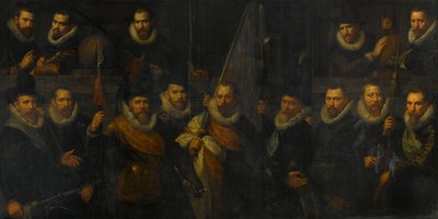 Officiers et autres gardes civiques du IIIe arrondissement d