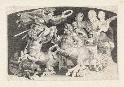 Camée avec le triomphe de Germanicus et Agrippine (série Variae figueri de agati antiqui) - Paulus Pontius (attributed to)