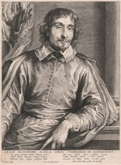César Alexandre Scaglia Abbas Staphardæ et Mandanices - Paulus Pontius
