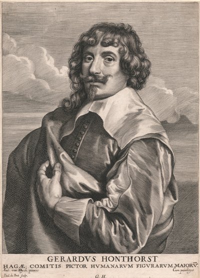 Gerardus Honthorst, peintre de figures humaines majeures - Paulus Pontius