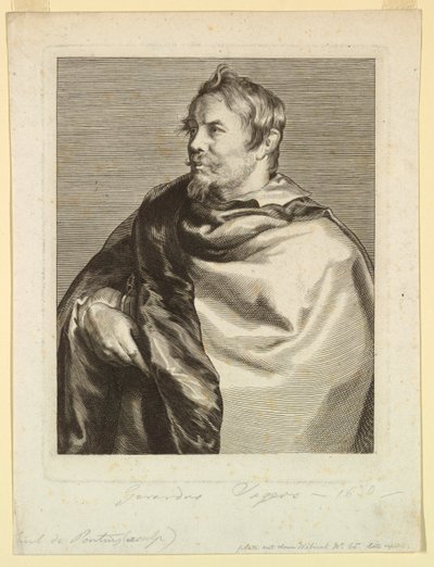 Portrait de Gerard Seghers, de l