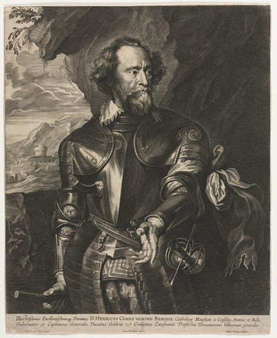 Portrait de Henry, Comte van den Berghe - Paulus Pontius