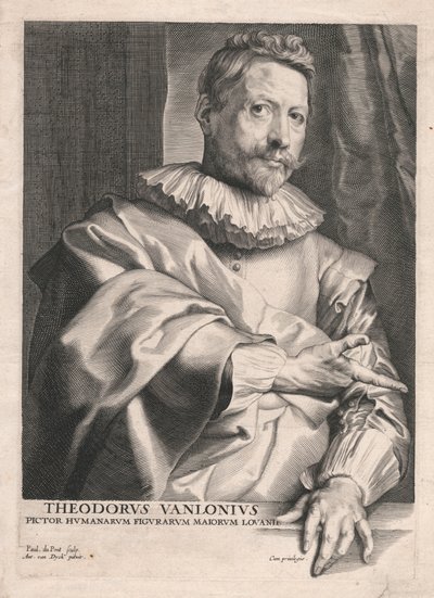 Theodorus van Lonius, Pictor Humanarum Figurarum Majorum Lovanii - Paulus Pontius
