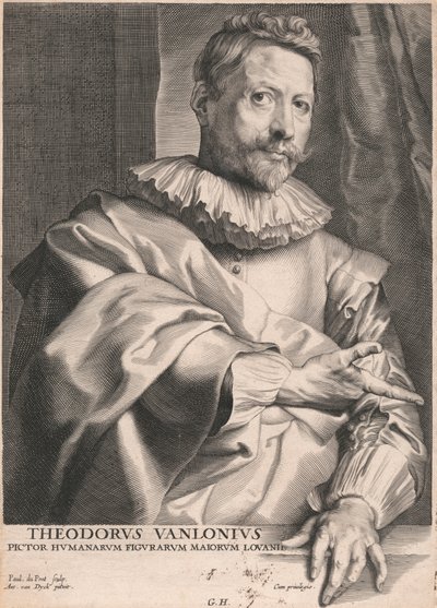 Theodorus van Lonius, Pictor Humanarum Figurarum Majorum Lovanii - Paulus Pontius