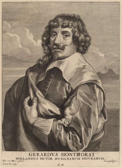 Gerrit van Honthorst - Paulus Pontius after Sir Anthony van Dyck