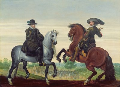 Maurits (1567-1625) et Frederik Hendrik (1584-1647) de Nassau, Princes d
